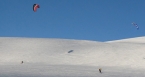 Snow kite - Bucegi